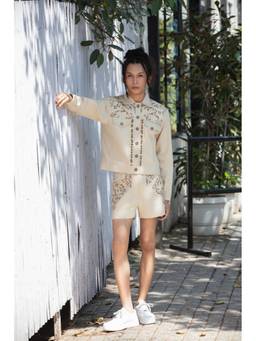 Bohame - Beige Avena Co-Ord Set