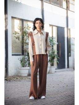 Bohame - Beige Terranis Co-Ord Set