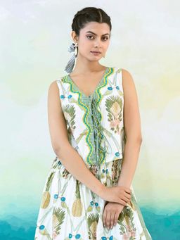 MoonTara - Pineapple Green Top
