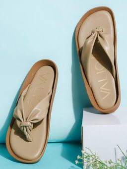 VALIOSAA - Beige Color Casual Sandals
