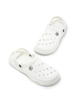 WOODLAND - Men White Clogs