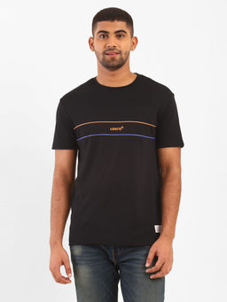 Levi's - Men Black Round Neck T-shirt