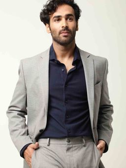 Rare Rabbit - Micro Grey Blazer