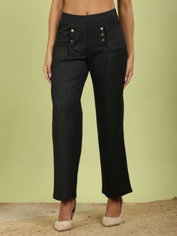 FFU - Womens Full Length Solid Trousers