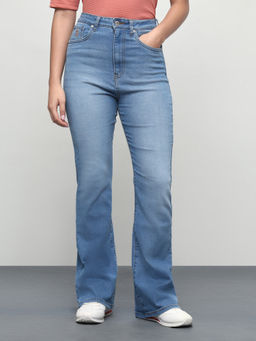 U.S. POLO ASSN. - Women High Rise Bootcut Fit Jeans