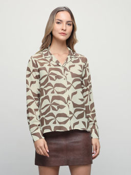 U.S. POLO ASSN. - Women Printed Regular Fit Shirt