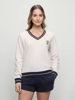 U.S. POLO ASSN. - Women Solid Regular Fit Sweatshirt