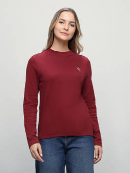 U.S. POLO ASSN. - Women Solid Regular Fit T-Shirt