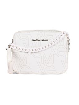 GIAN MARCO VENTURI - Sojourn White Soft One Size Crossbody Bag