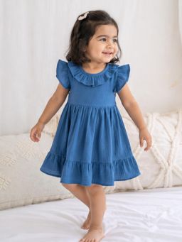 The Boo Boo Club - Unisex Solid/Plain Muslin Dress