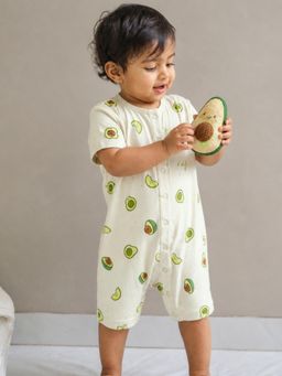 Cocoon Care - Unisex Printed Bamboo Romper