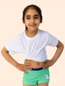 Superbottoms - Girls Solid/Plain Bamboo Shorts