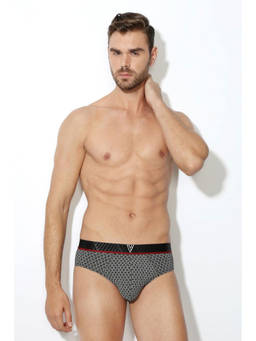 Van Heusen Innerwear - Men 4-Way Stretch & Ultra Soft Briefs - Black