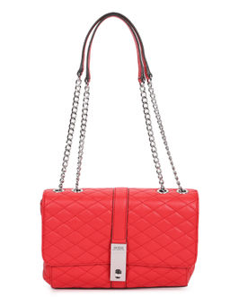 Guess - RAVENELL CROSSBODY FLAP Red Handbag