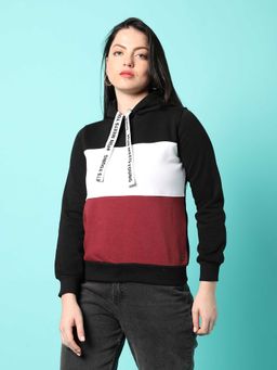 PINACOLADA - Multicolour Colour-Blocked Sweatshirt