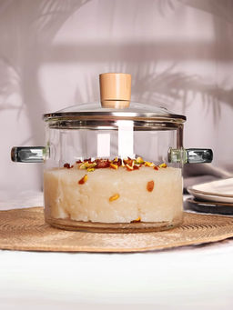 USHA SHRIRAM - Borosillicate Pot, Transparent, 1.45L