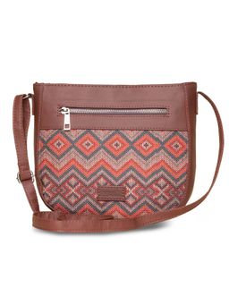 Zouk - Multi-Color U-shape Mini Sling Bag for Womens