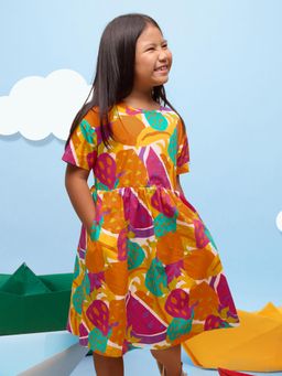 The Souled Store - Fruity Girls Cotton Dress