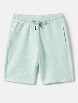 United Colors of Benetton - Regular Fit Mid Rise Textured Shorts