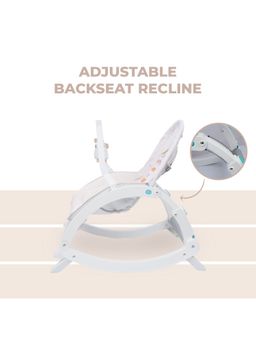 R for Rabbit - Baby Pink Rock N Play Rocker