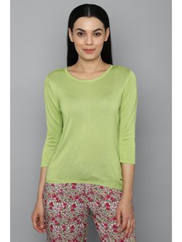 Allen Solly - Solid Green Top