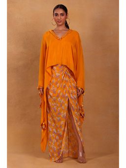 Masaba - Yellow Magnolia Cape (Set of 2)