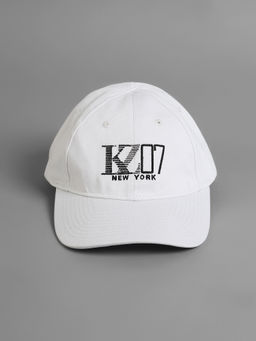 Kazo - Unisex Casual Cap White (L)