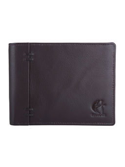 HiLEDER - Rfid Protected Pure Leather Bifold Men's Wallet With 10 Card Slots Brown