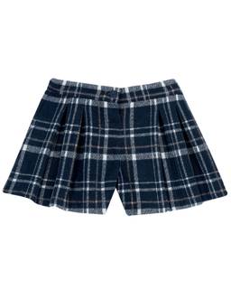 Chicco - Girls Navy Blue Blended Shorts