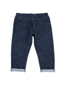 Chicco - Boys Navy Blue Cotton Blend Jeans
