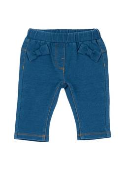 Chicco - Girls Blue Cotton Blend Jeans