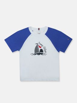 Tommy Hilfiger - Boys White Cotton T-shirt