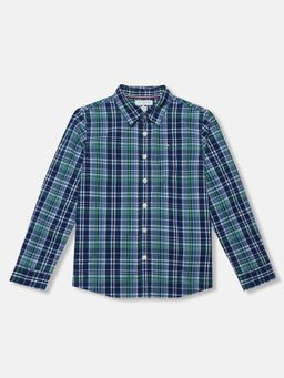 Tommy Hilfiger - Boys Blue Cotton Shirt