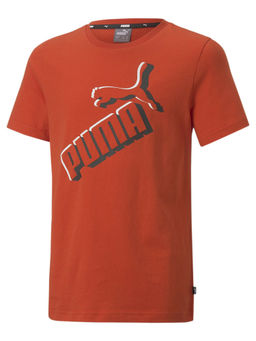 Puma - ESS Logolab Boys Red T-Shirt