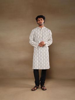 Fabindia - Natural Cotton Ikat Long Kurta