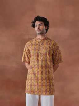 Fabindia - Cotton Kalamkari Printed Short Kurta
