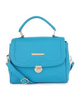 Lapis O Lupo - Turquoise Solid-Plain Sling and Cross bags