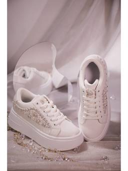 House of Vian - Ophelia White Sneakers
