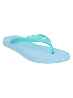 Carlton London - Solid Sky Blue Flipflops