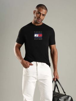 Tommy Hilfiger - Logo Regular Fit Cotton T-Shirt