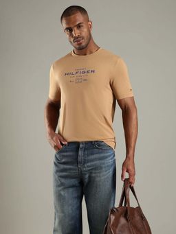 Tommy Hilfiger - Logo Regular Fit Cotton T-Shirt