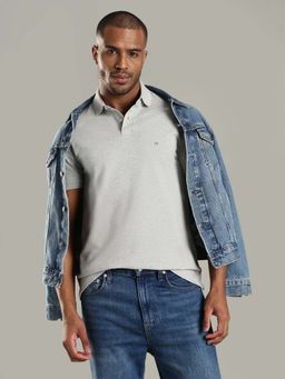 Tommy Hilfiger - Solid Regular Fit Cotton Polo T-Shirt