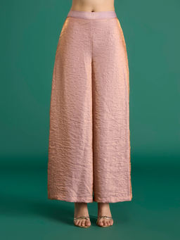 Gajra Gang - Nani's Almari Pink Tissue Organza Palazzo