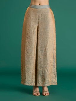 Gajra Gang - Nani's Almari Copper Tissue Organza Palazzo