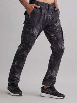 MountMiller - Black Camouflage Regular Fit Cargo