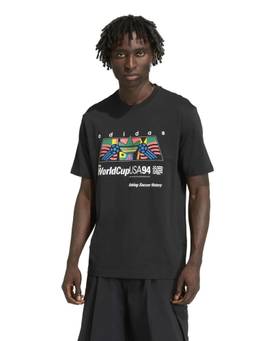 adidas Originals - Men Black Archive Africa 94 Graphic T-Shirt