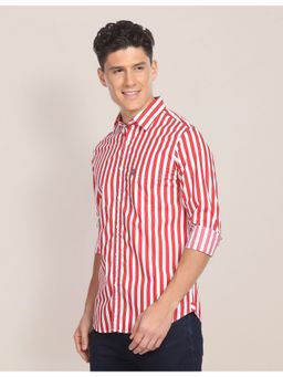 U.S. POLO ASSN. - Chest Pocket Vertical Stripe Shirt