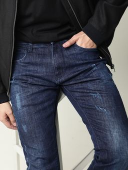 Rare Rabbit - David-3 Blue Denim Pant