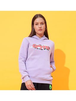Griffel - Cloud Regular fit Purple Hoodie