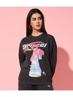 Griffel - London Boy Oversized Charcoal Sweatshirt